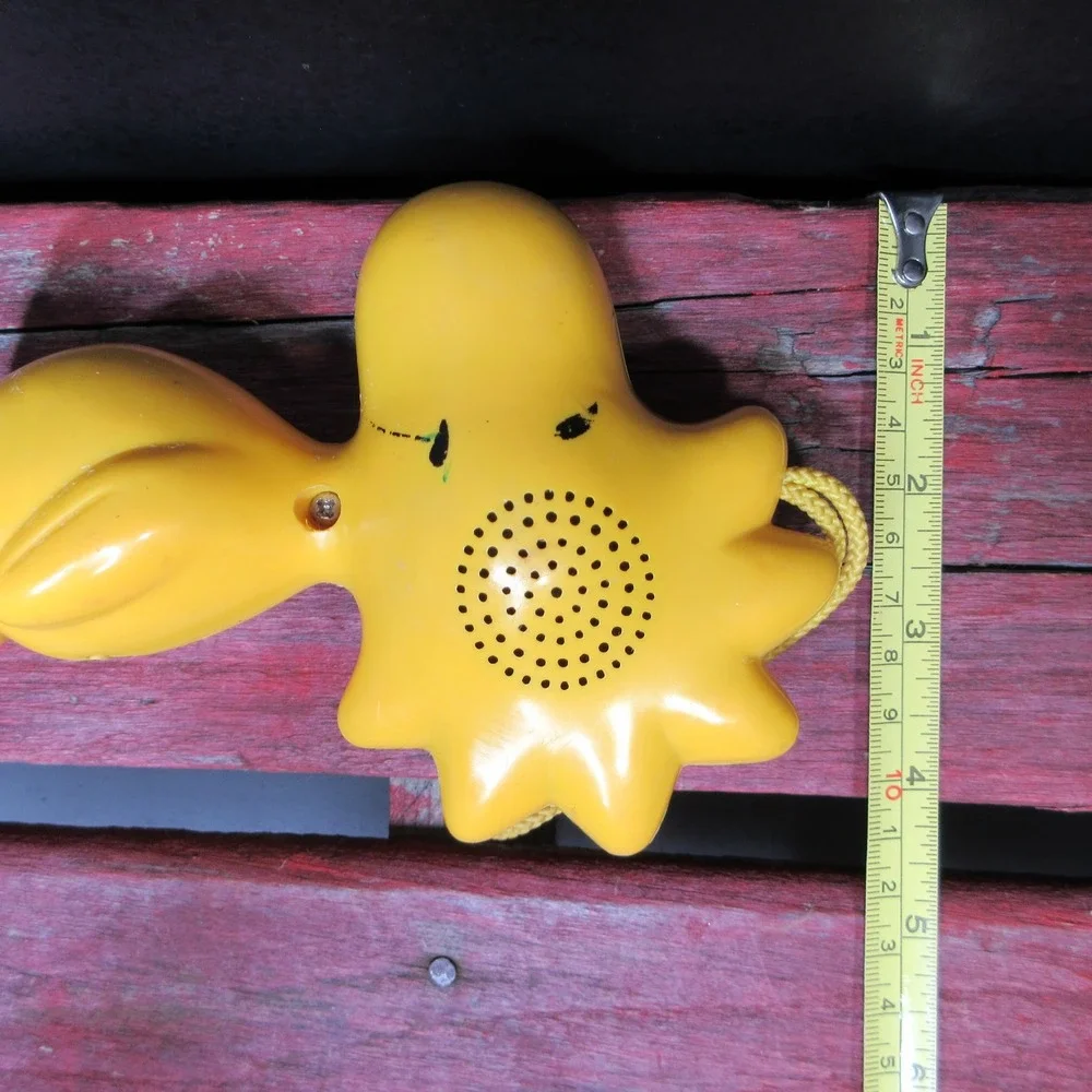 Vintage Peanuts Woodstock Battery Operated Electronic Chirping Bird Toy 1990s